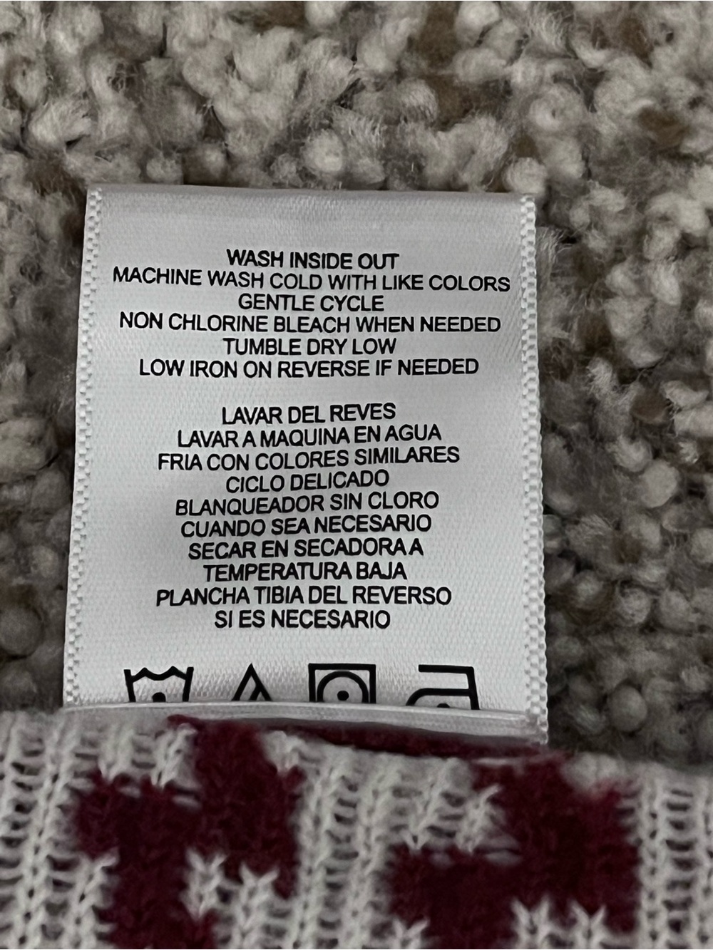 SOLD- Hogwarts Maroon Crewneck Sweater for Girls - Picture 8 of 8